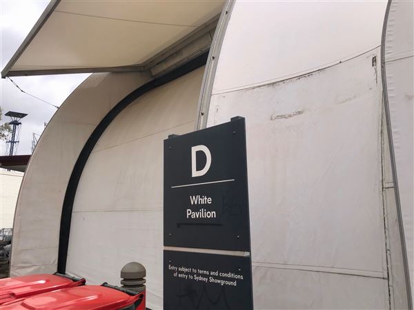 Sydney Showground - White Pavilion (27/10/2020 - Credits: Shannon Wheeler)