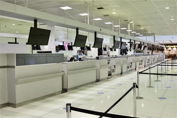 Sydney Airport International Terminal 1 various (19/11/2020 - Credits: Screen NSW)