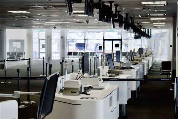 Sydney Airport International Terminal 1 various (19/11/2020 - Credits: Screen NSW)