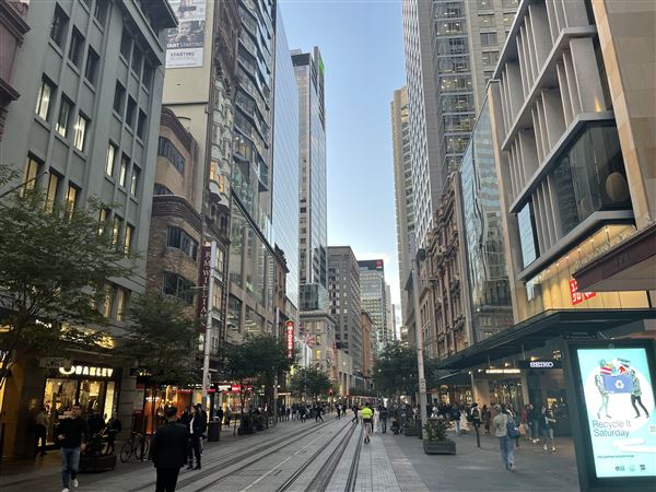 George Street - Sydney CBD & Haymarket (18/05/2023 - Credits: Screen NSW)